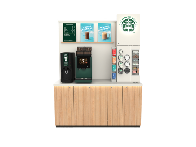 Grande coffee self-serve solution for business