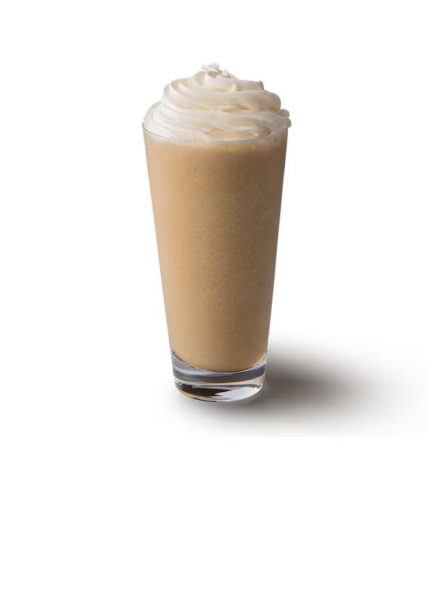Een Coffee Frappuccino® Gemixte Drank in een groot glas