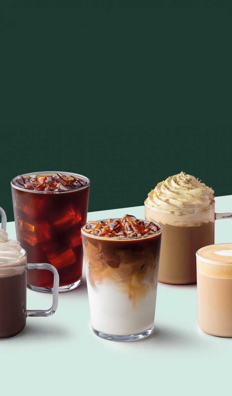 Starbucks Getränkemenü