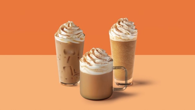 Starbucks seasonal iconic favourites