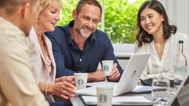 Commercial coffee machine for office meetings & events