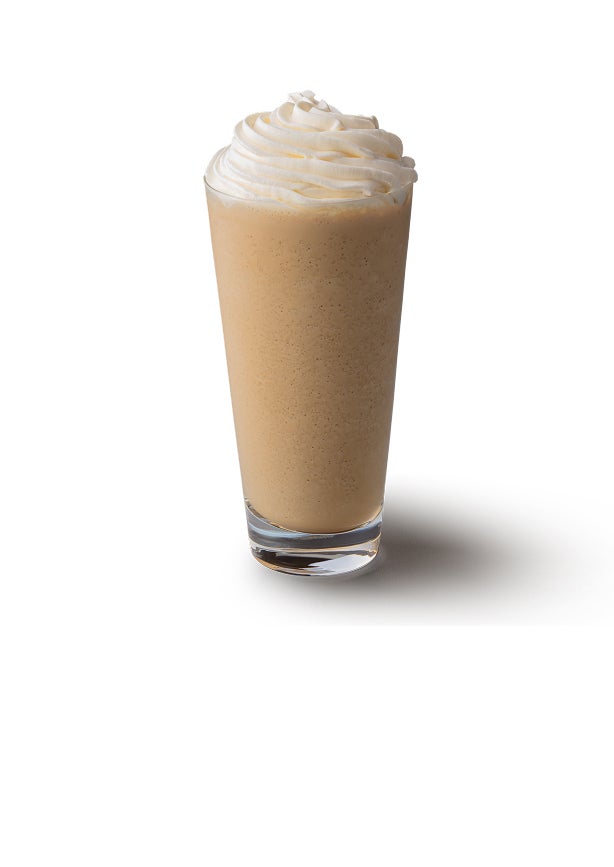 A Coffee Frappuccino® Blended Beverage in a tall glass