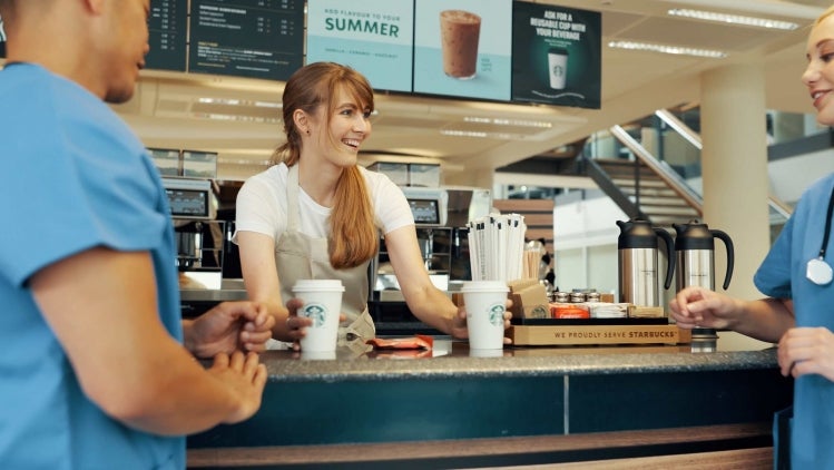 We Proudly Serve Starbucks  Nestlé Coffee Partners Solutions Lab