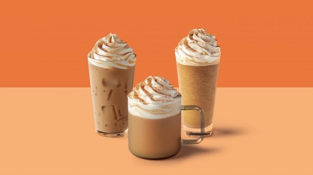 Le bevande Starbucks stagionali