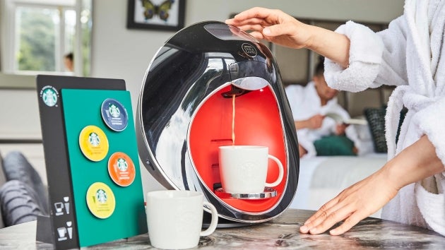 Solution for in-room hotel coffee