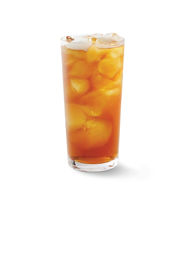 Iced Shaken Black Tea in a tall glass