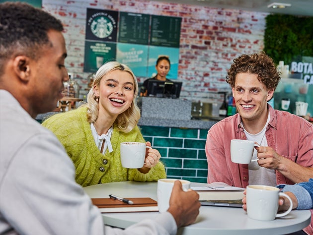 Smiling students