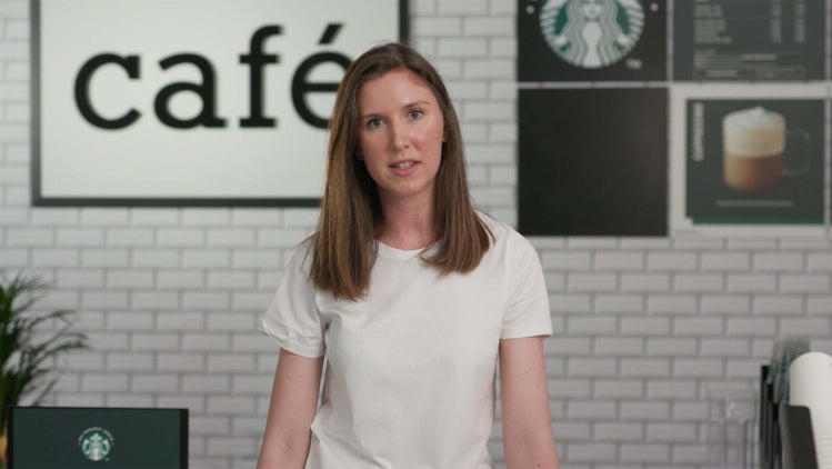 การแนะนำรูปแบบบริการเสิร์ฟกาแฟสดโดยบาริสต้า We Proudly Serve Starbucks